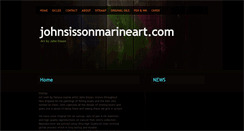 Desktop Screenshot of johnsissonmarineart.com